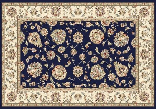 Elegance rug in color navy.